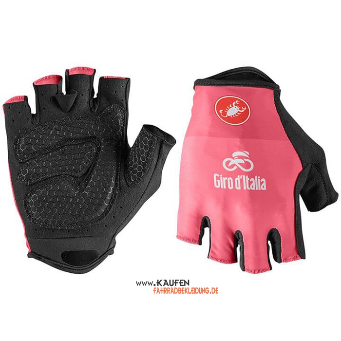 2021 Giro d'Italia Kurze Handschuhe Rosa